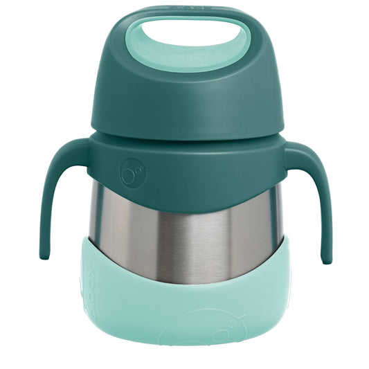 Insulated food jar - emerald forest