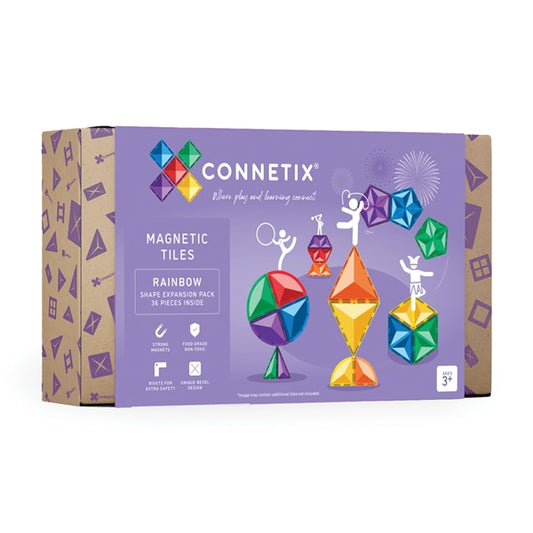 Connetix Rainbow Shape Expansion Pack 36 pc