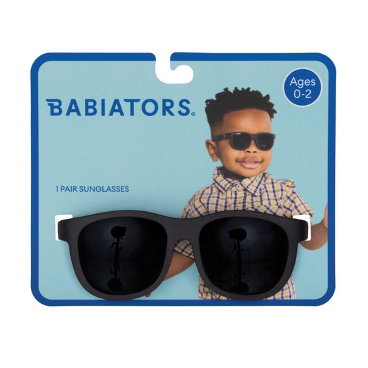 Babiators Classic Navigator: Jet Black | Smoke Lenses